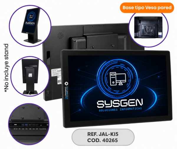 KIOSCOKDS-CORE-I5-12GEN KIOSCO/KDS 12GEN – JAL Core i3 - Core i5